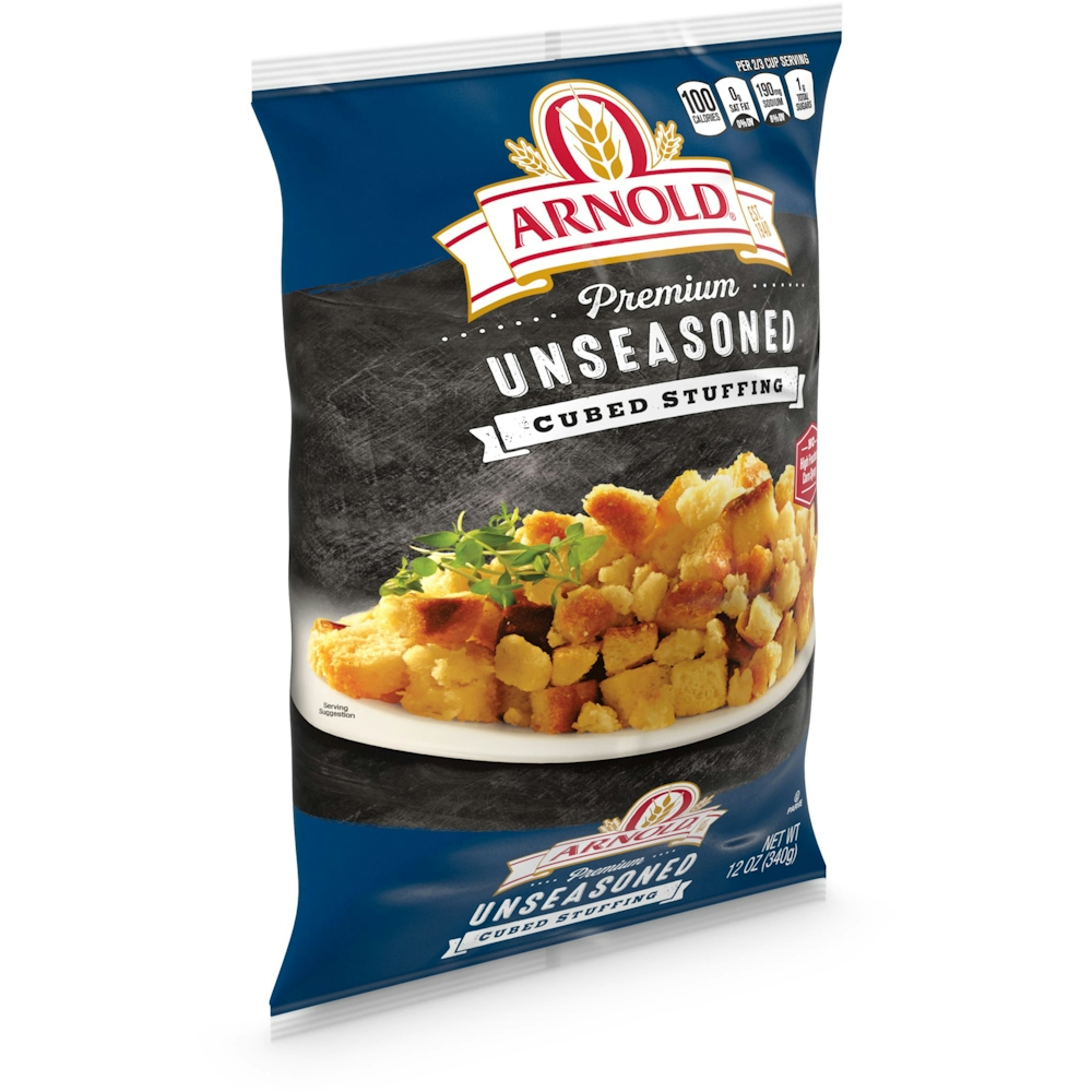 Unseasoned Cubed Stuffing