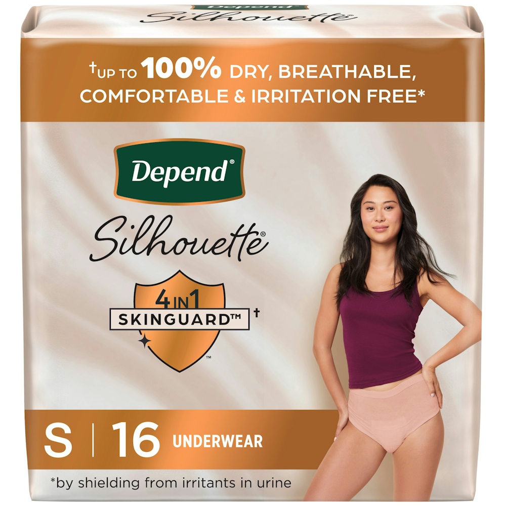 Photo of Depend Silhouette Incontinence & Postpartum Underwear For Women - Maximum Absorbency