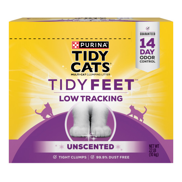 Photo of Tidy Cats Feet Unscented Clump 22lb Box