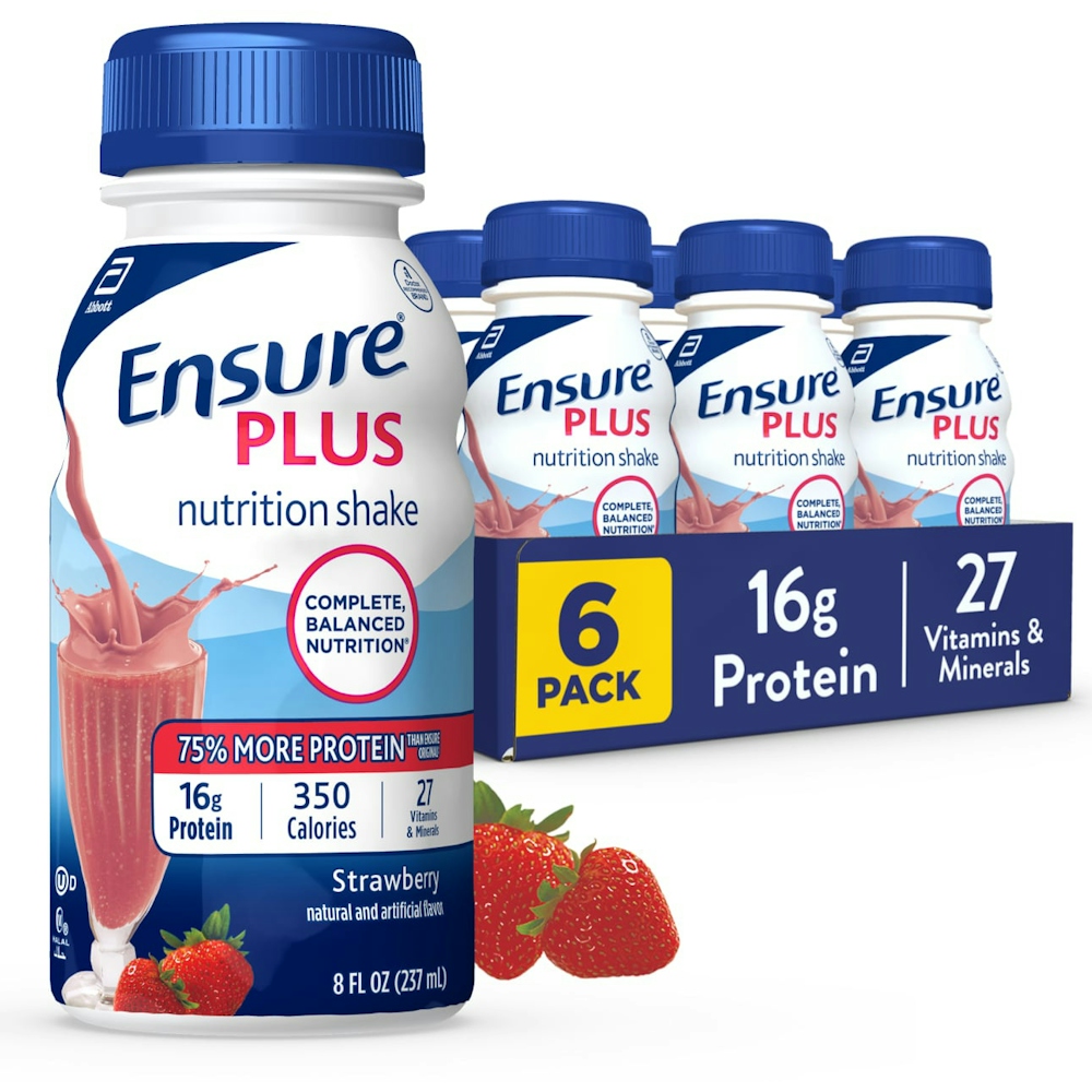Strawberry Plus Nutrition Shake, Strawberry