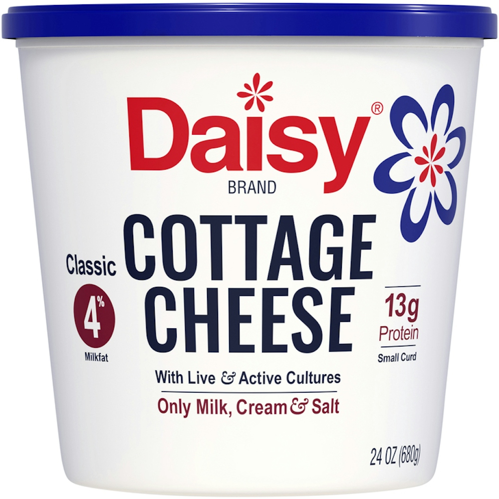 Daisy Classic 4% Milkfat Small Curd Cottage Cheese, 24 Ounce