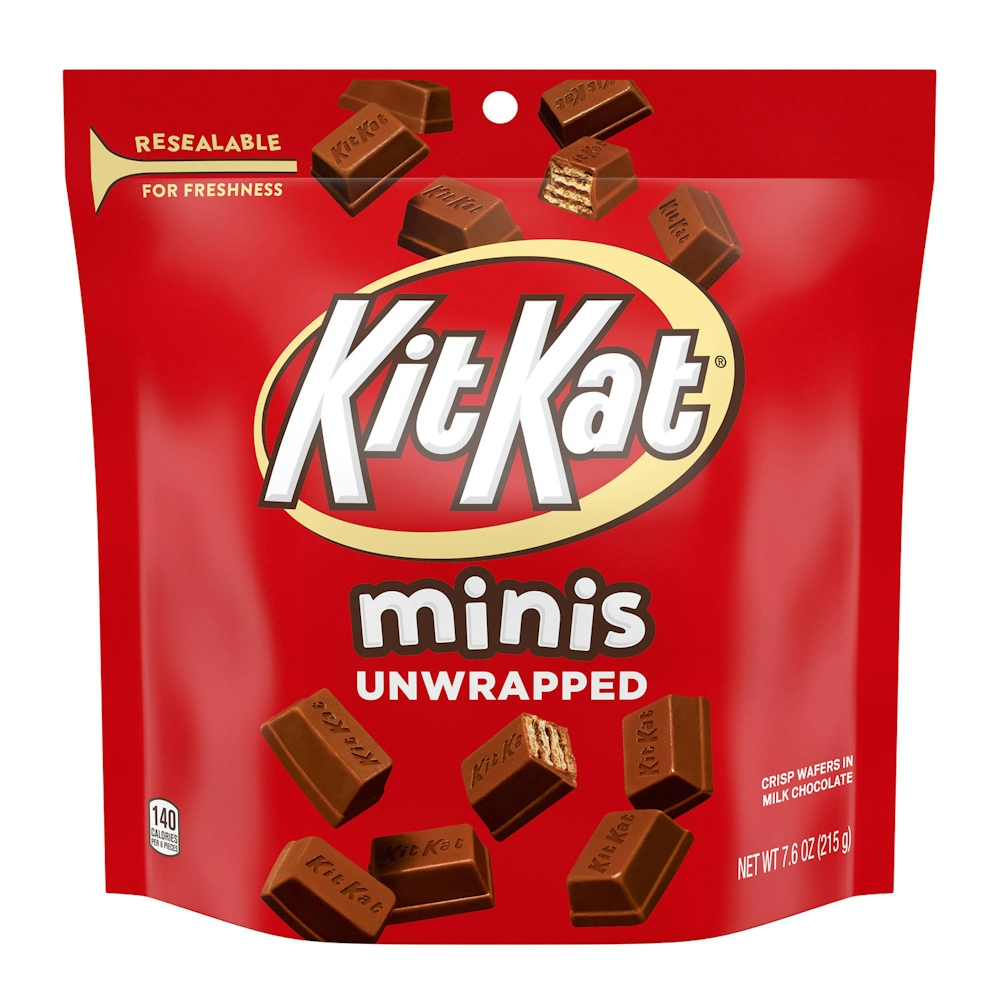 Photo of Kit Kat Wafer, In Milk Chocolate, Unwrapped, Minis