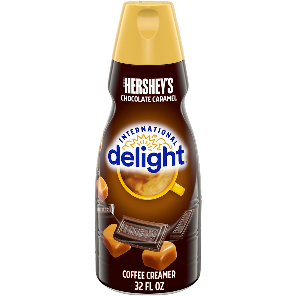 Photo of International Delight Hershey's Chocolate Caramel Gourmet Coffee Creamer 32.00 Fl Oz