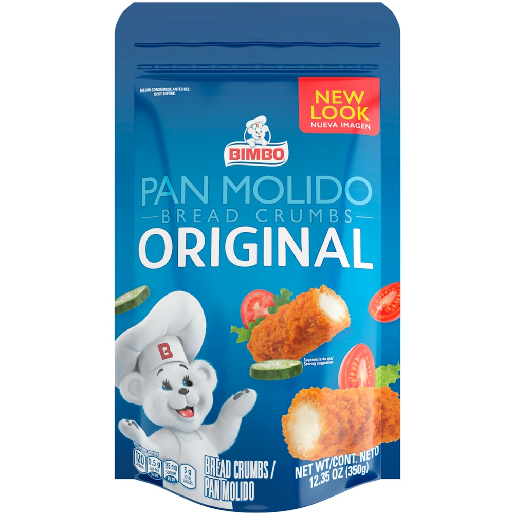 Photo of Bimbo Pan Molido. Original Bread Crumbs