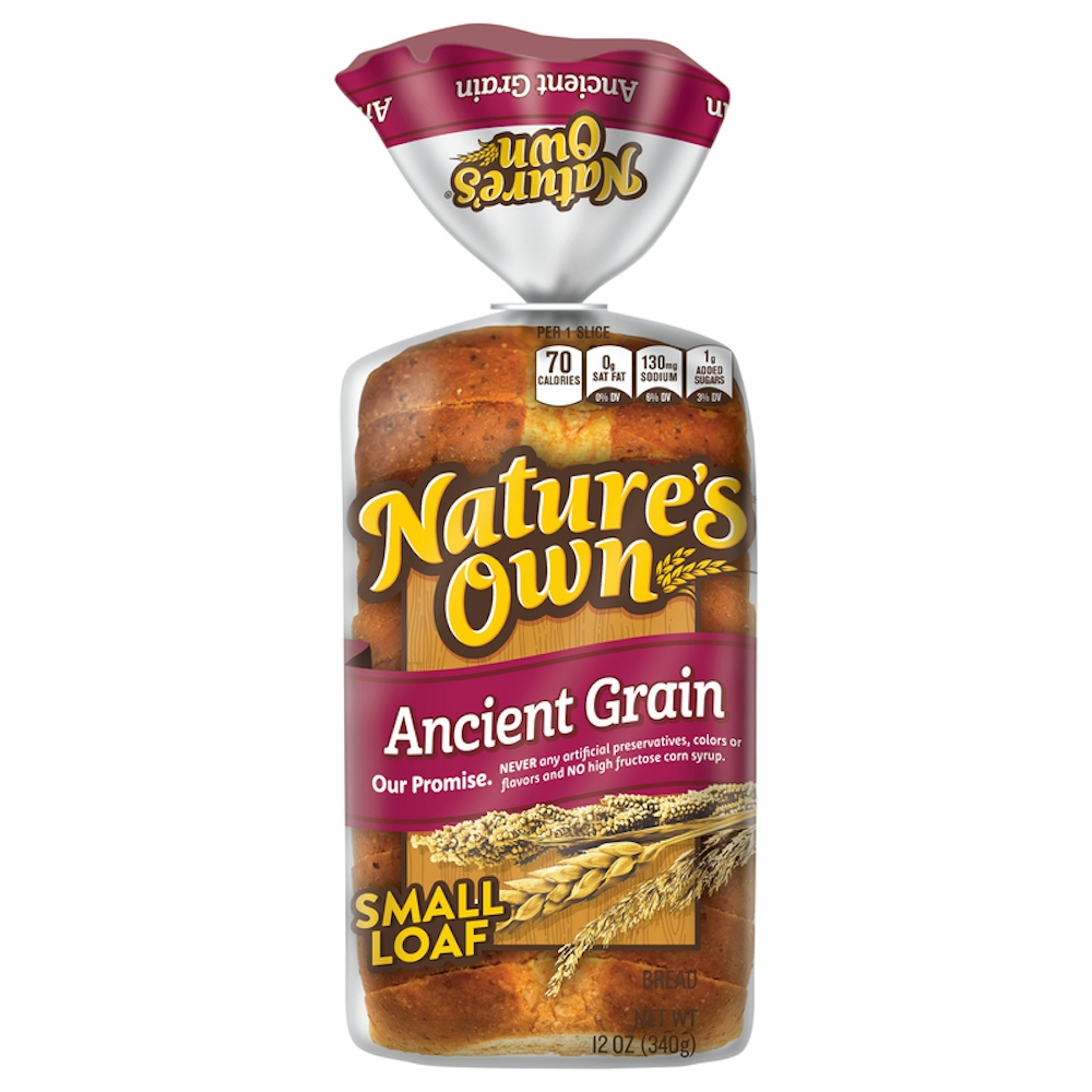 Photo of Nature's Own Small Loaf Ancient Grain Bread - 12oz