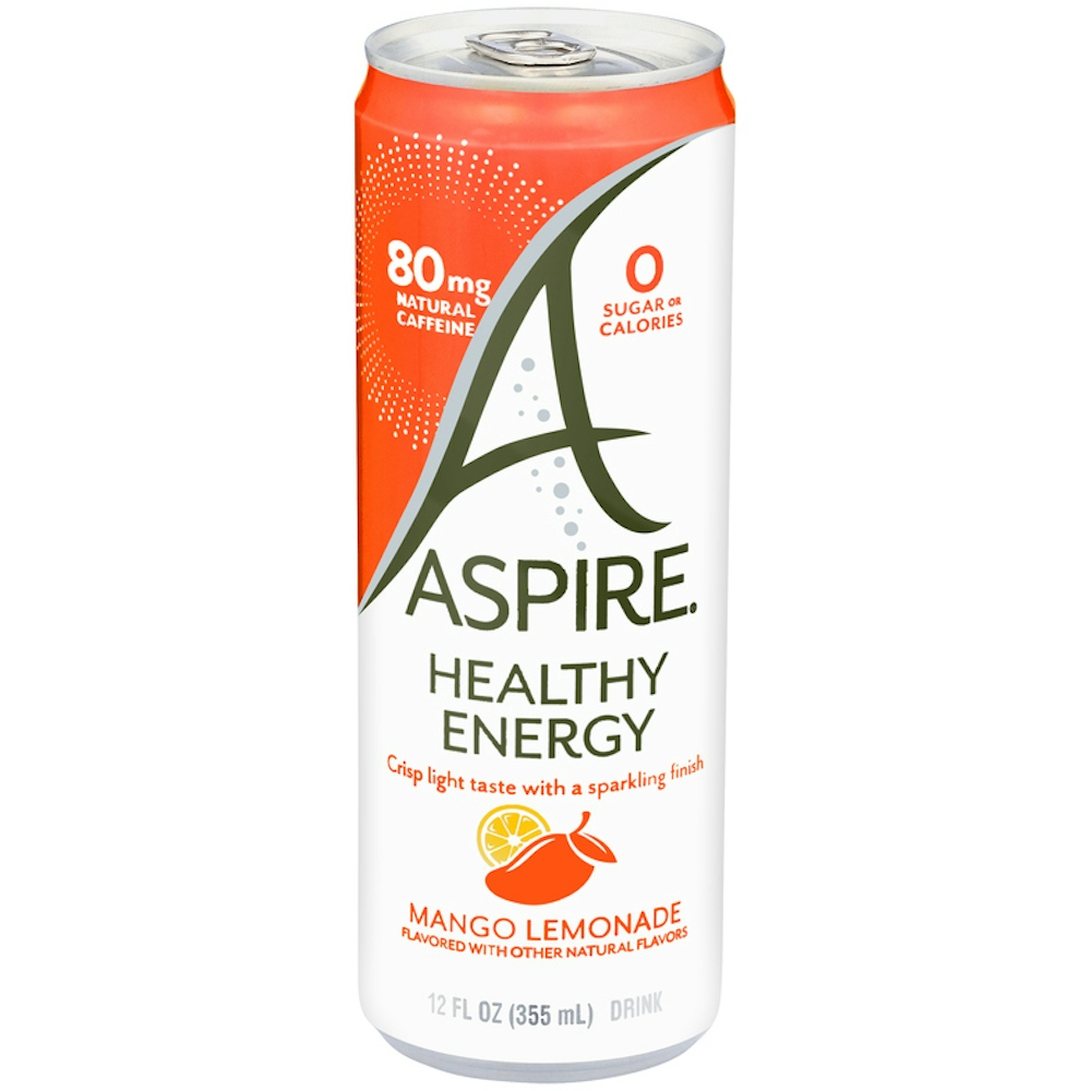 Photo of Aspire Mango Lemonade Energy Drink - 12 Fl Oz Can