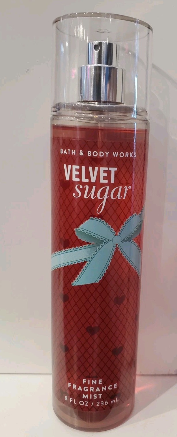 Bath & Body Works VELVET SUGAR Fine Fragrance Mist 8 Oz Retired