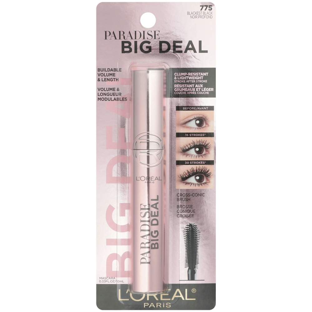 Photo of L'Oreal Paris Mascara, Paradise Big Deal, 775 Blackest Black