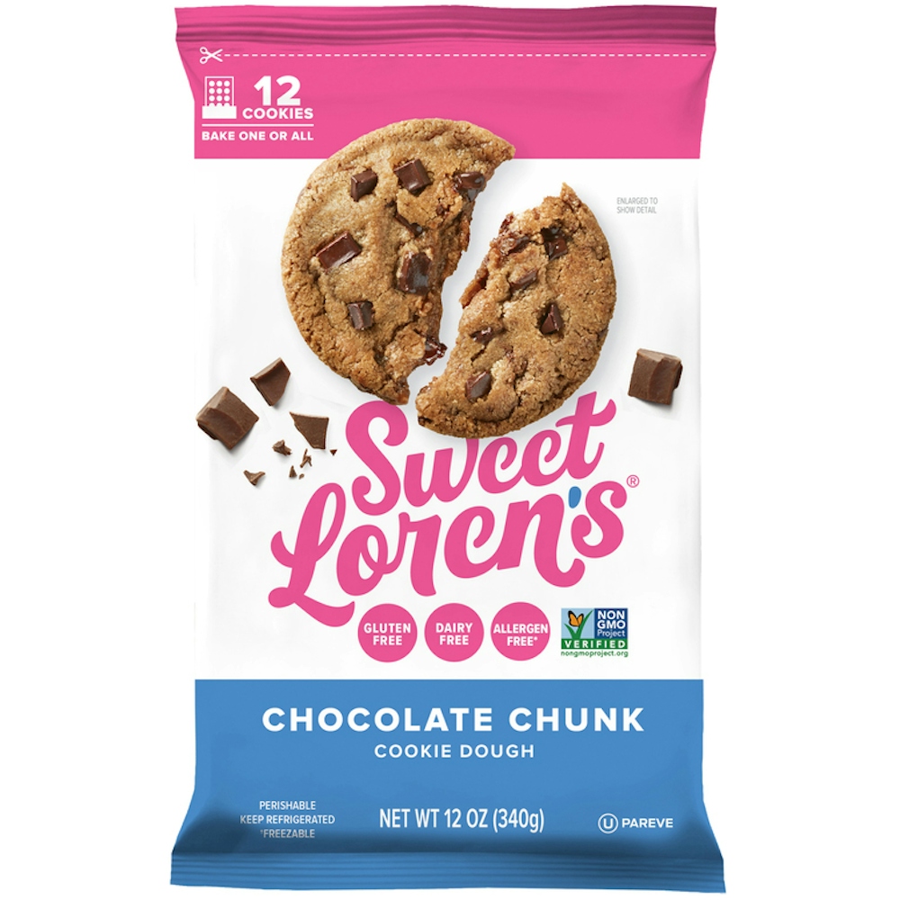 Sweet Loren's Gluten Free Chocolate Chunk Place & Bake Cookie
