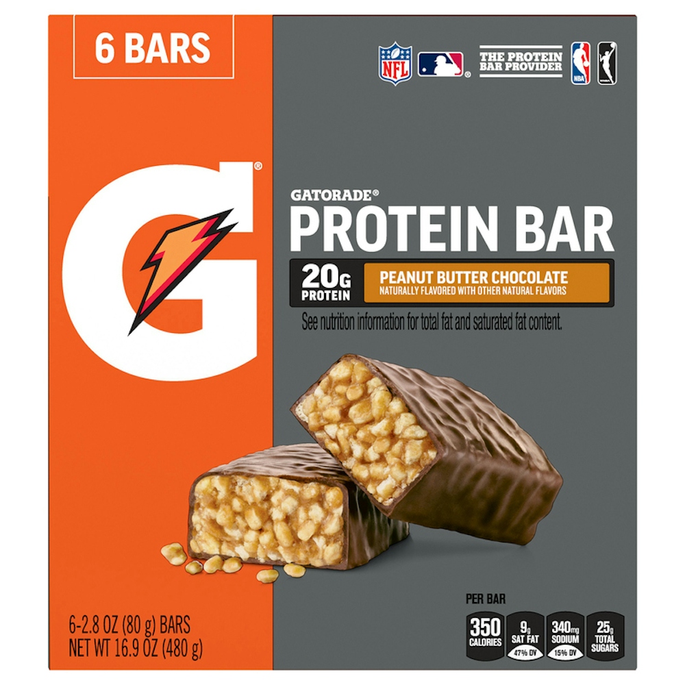Photo of Gatorade Whey Protein Bar, Peanut Butter Chocolate