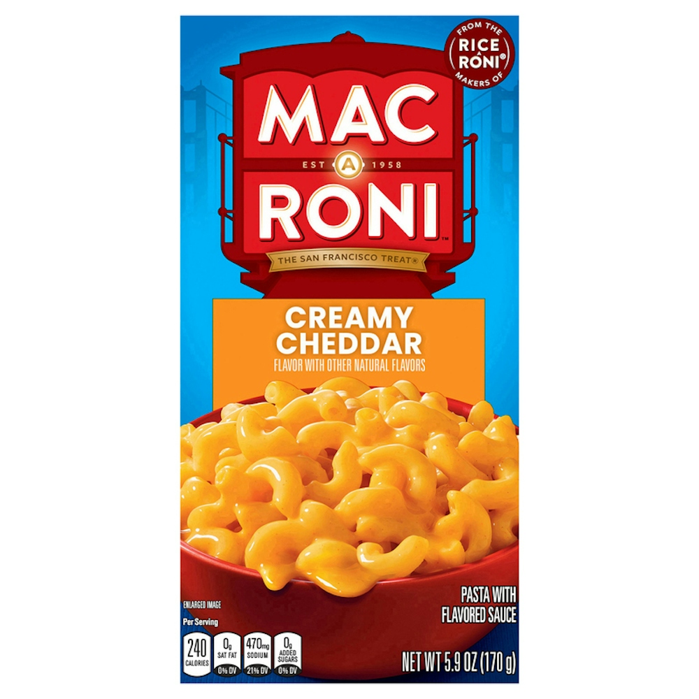 Photo of Mac-A-Roni Pasta With Flavored Sauce - Creamy Cheddar