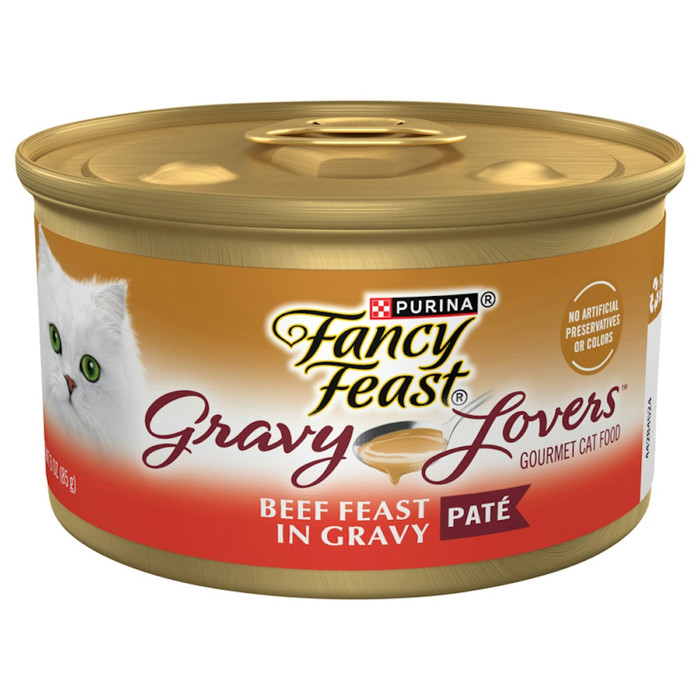 Fancy Feast Gourmet Pate Beef In Gravy Cat Food