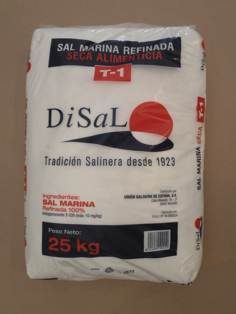 SAL FINA MARINA DISAL GRANEL 25 KG (T-1)