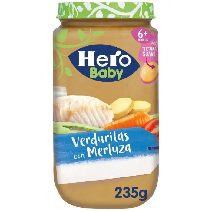 TARRITO HERO VERDURAS+MERLUZA 235 G