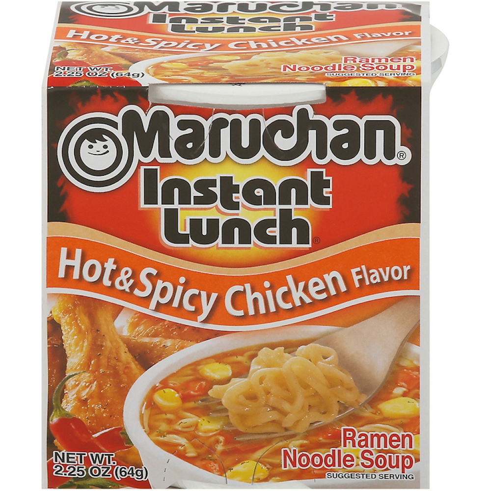 Photo of Maruchan Instant Lunch Hot & Spicy Chicken Flavor Ramen Noodle Soup Cup
