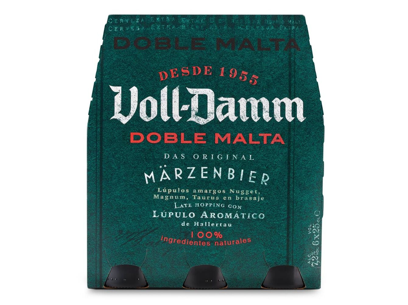 CERVEZA VOLL DAMM 25 CL. P-6