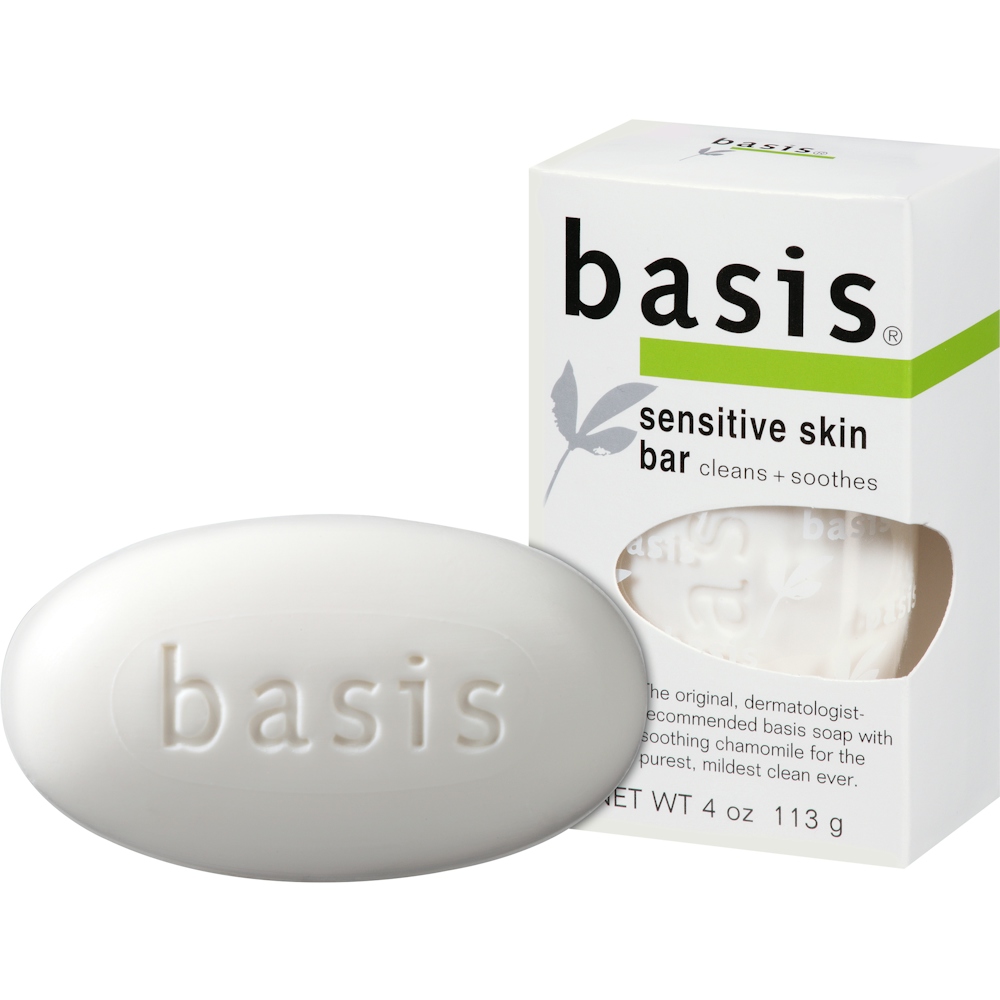 Photo of Basis Sensitive Skin Bar Soap 4 Oz. Box