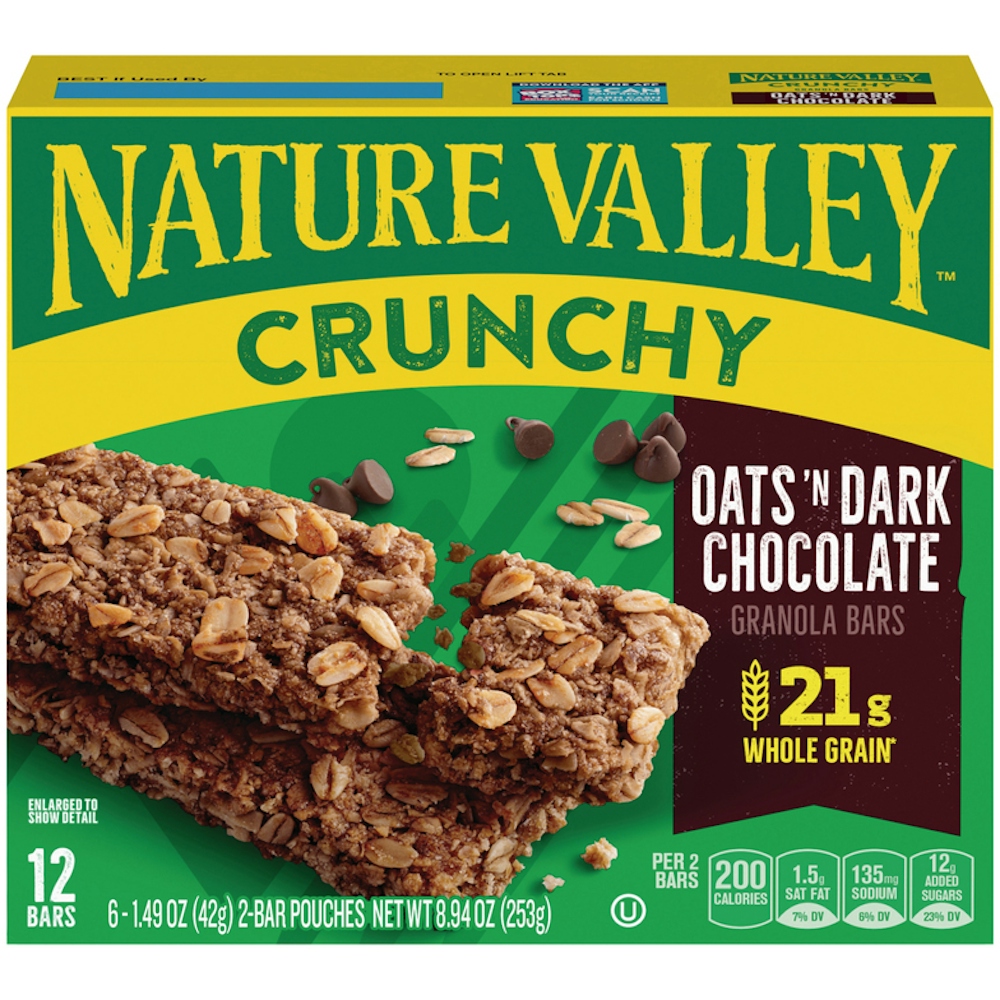 Photo of Nature Valley Oats 'N Dark Chocolate Granola Bars