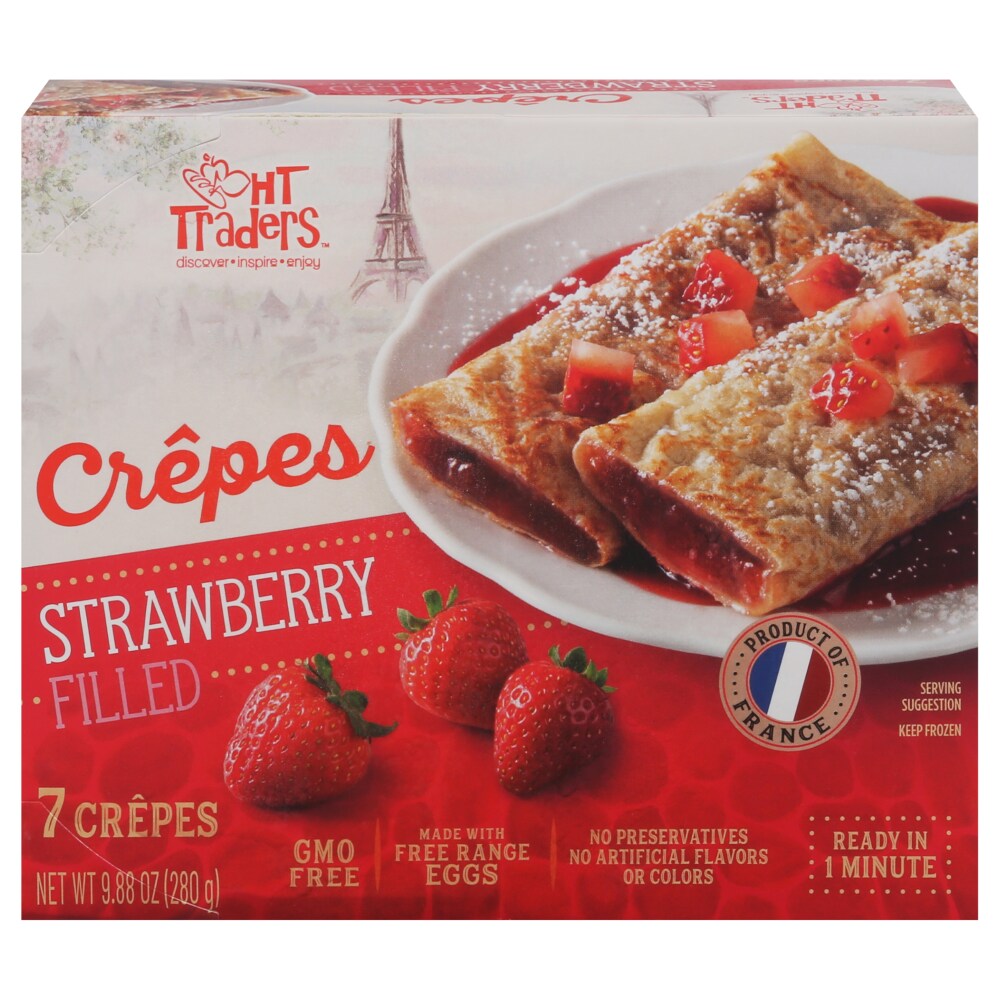 Strawberry Filled Crepes, Strawberry