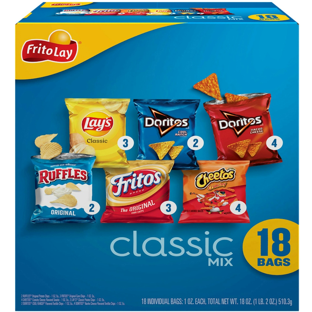 Photo of Frito Lay Classic Mix Snacks Variety Pack
