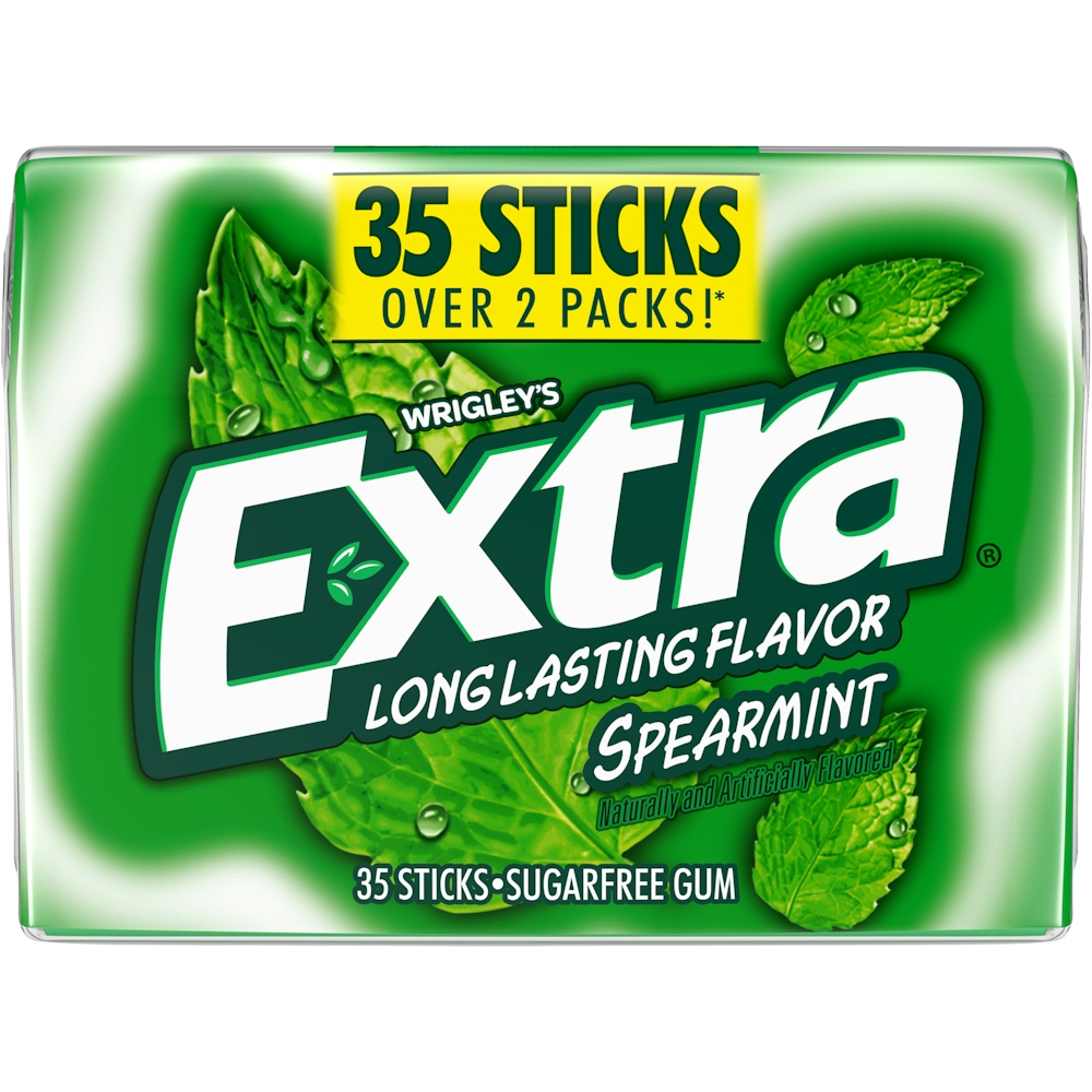 Photo of Extra Spearmint Sugar Free Chewing Gum Pack