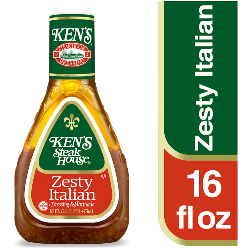 Photo of Ken's Steak House Zesty Italian Dressing & Marinade, 16 Fl Oz