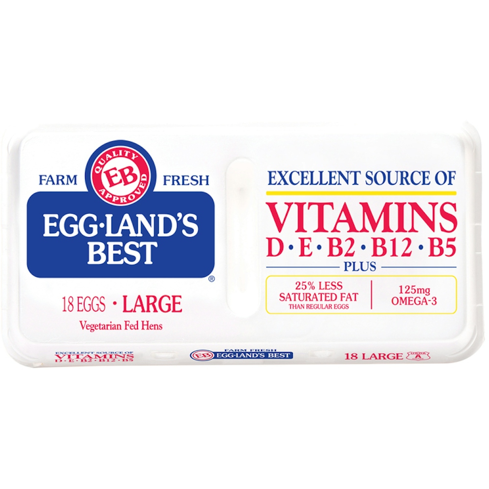 Photo of Eggland's Best Classic Large White Eggs - 2 Ounce