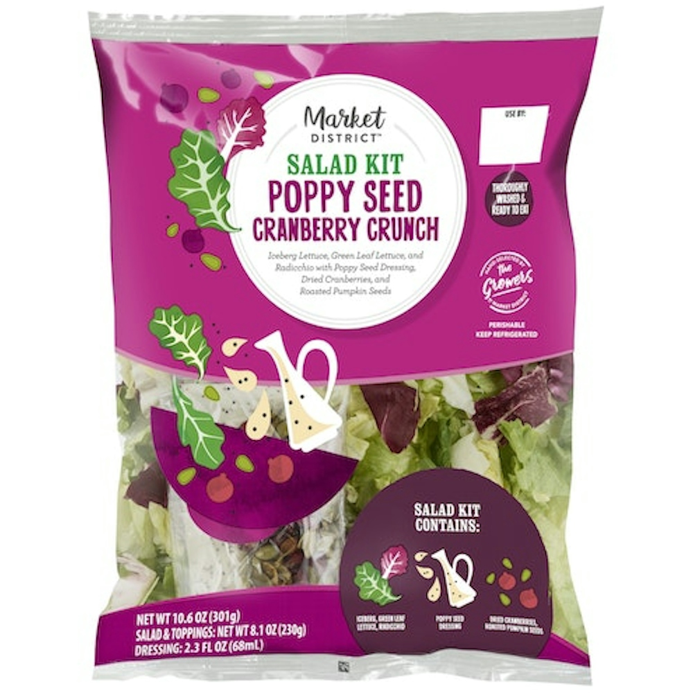 Poppy Seed Cranberry Crunch Iceberg Lettuce
