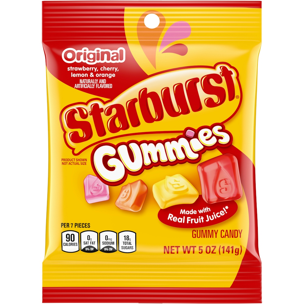 Starburst Gummies Original Fruity Gummy Candy - 5oz