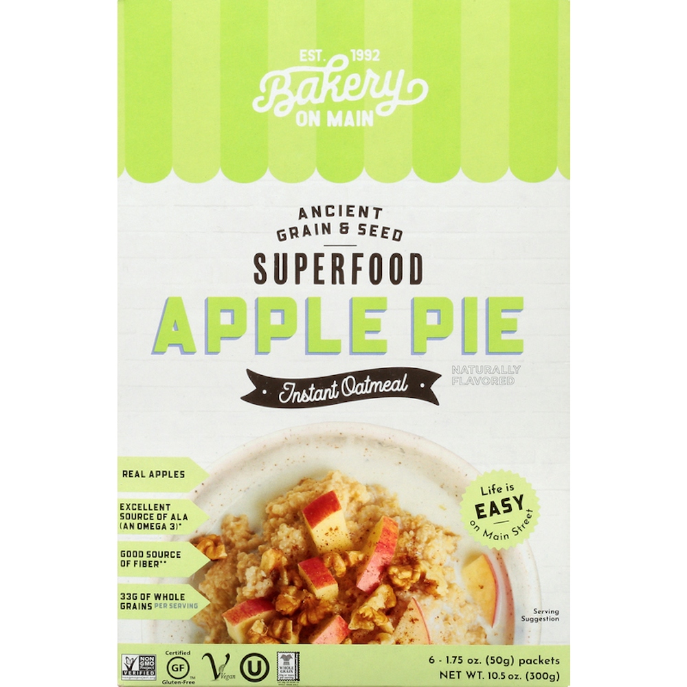 Photo of Bakery on Main Instant Oatmeal, Apple Pie, Superfood