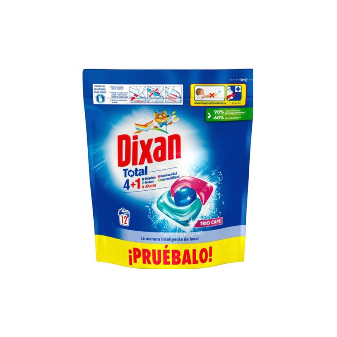 DIXAN TOTAL AZUL TRIOCAPS 12 DOSIS