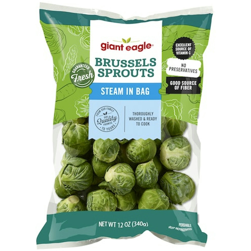 Steam in Bag Brussels Sprouts