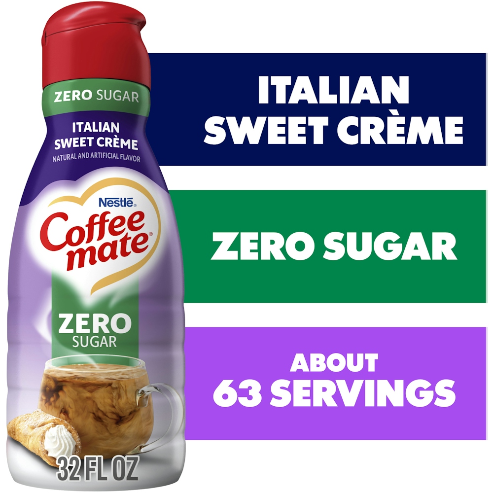 Photo of Coffee mate Zero Sugar Italian Sweet Creme Creamer 32 Fl Oz