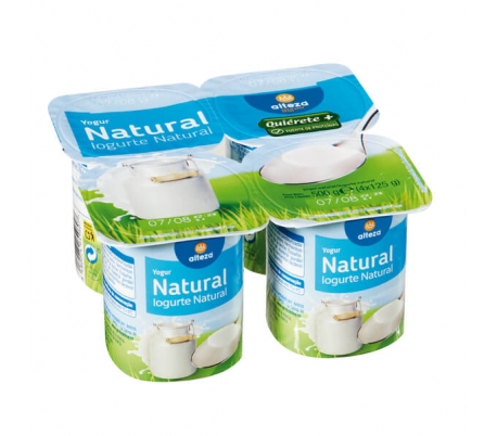 YOGUR ALTEZA NATUR.AZUCAR.125 GR P-4