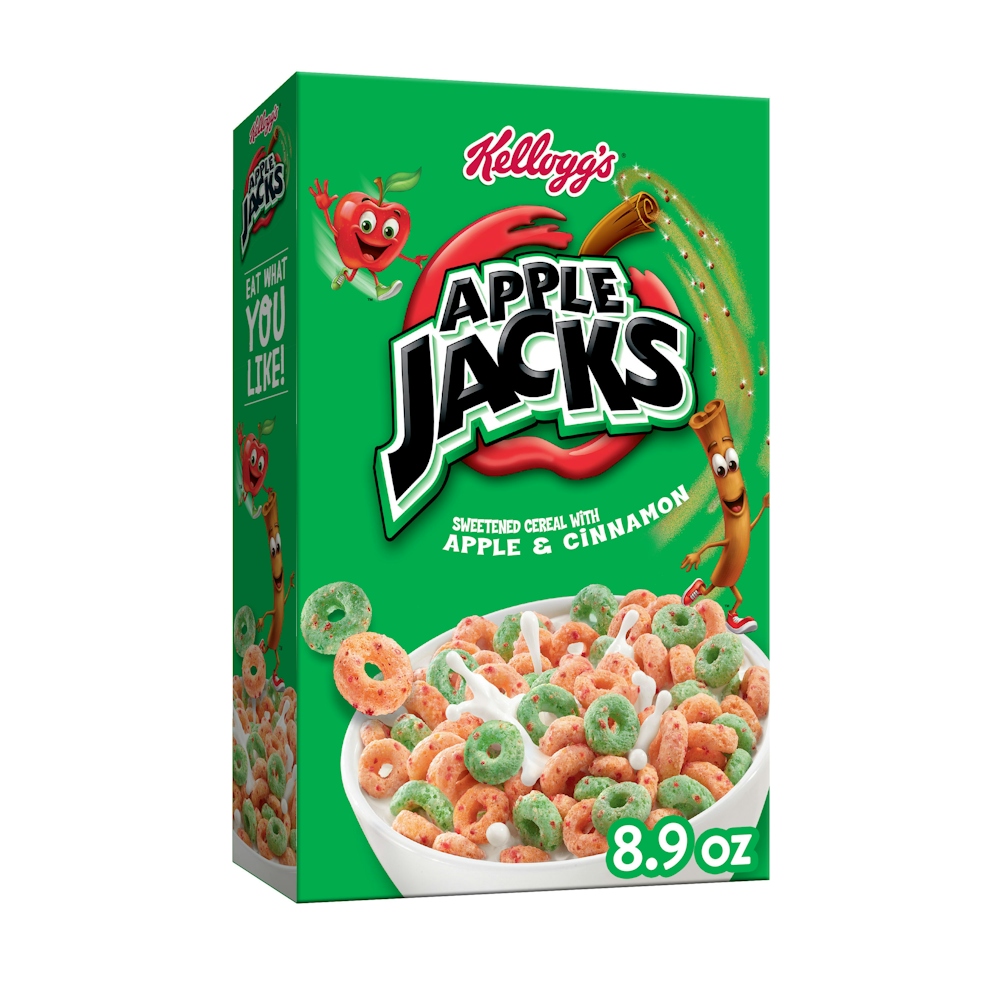 Apple Jacks Breakfast Cereal, Original – 8.9 Ounce