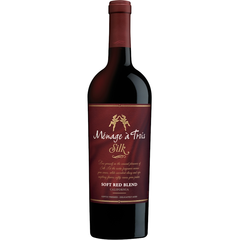 Photo of Menage a Trois Soft Red Blend Silk Wine - 750 Ml