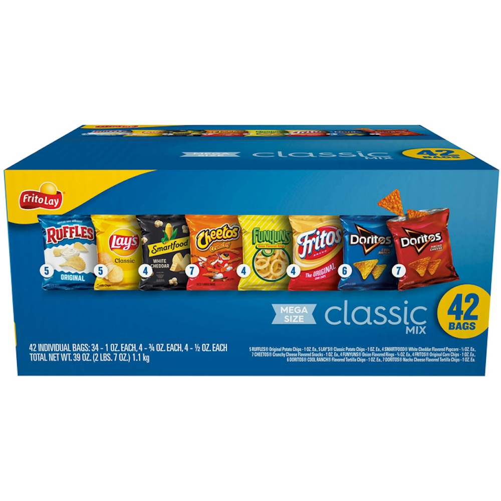 Photo of Frito Lay Classic Mix Mega Size Variety Pack