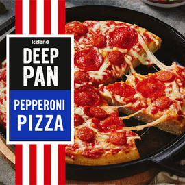 Iceland Deep Pepperoni Pizza 378G