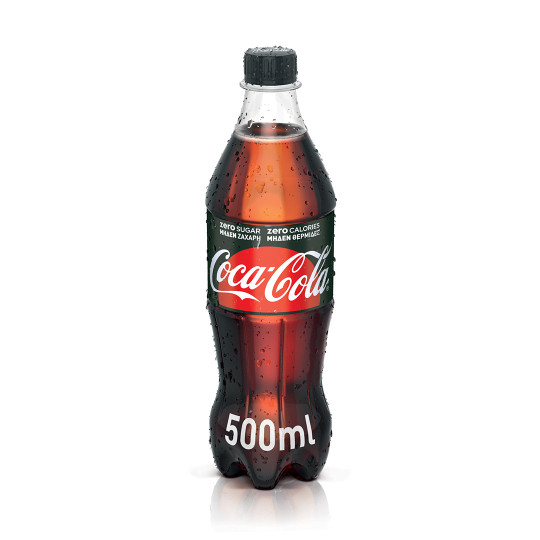 COCA COLA ZERO BOTELLA 500 CC.