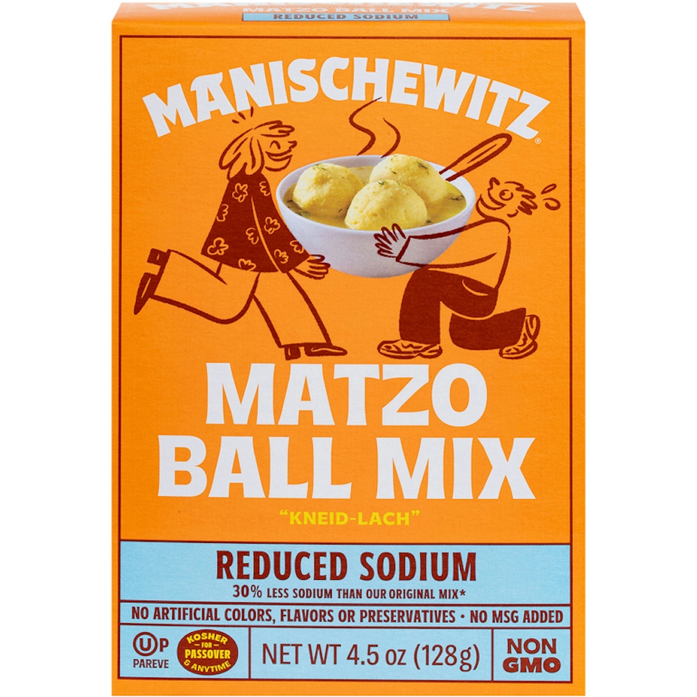 Photo of Manischewitz Reduced Sodium Matzo Ball Mix - Case Of 12 - 5 Oz