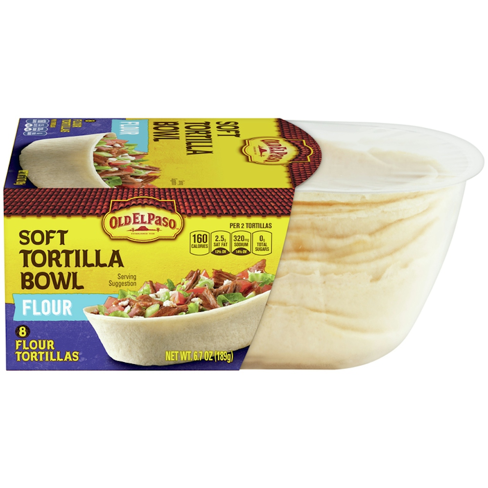 Soft Tortilla Bowl Flour
