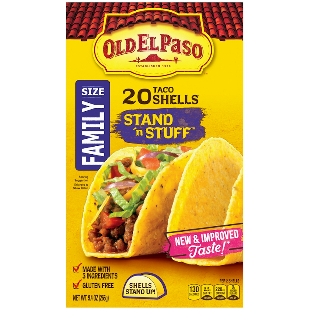 Old El Paso Stand N Stuff Taco Shells 20 Count