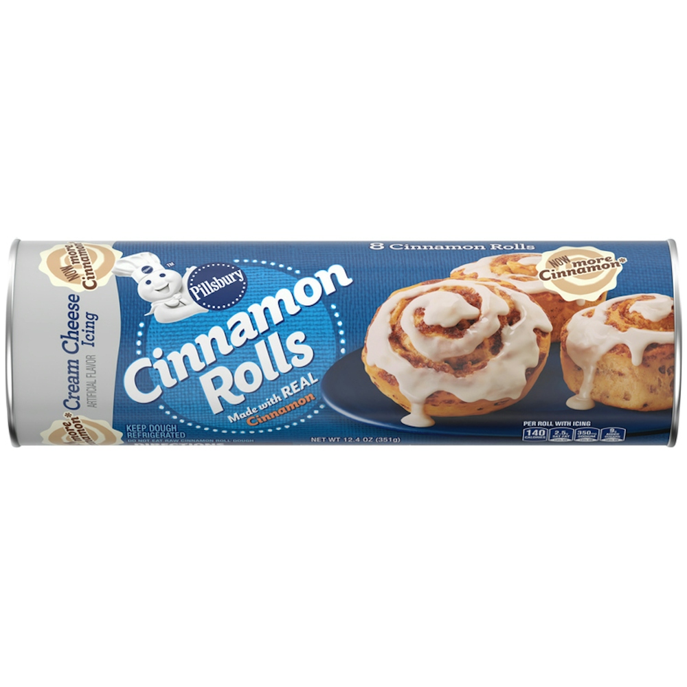 Photo of Pillsbury Cinnamon Rolls With Cream Cheese Icing, 12.4 Ounce