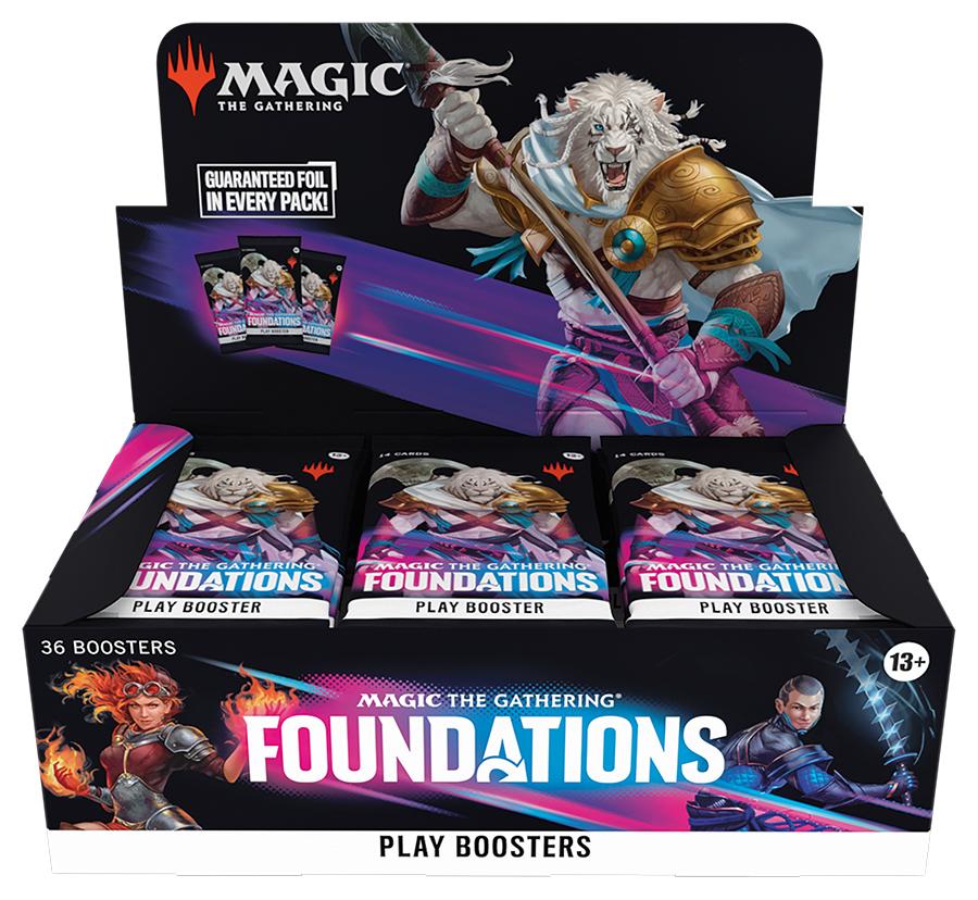 Wizards of the Coast Magic Gathering TCG: Foundations Play Booster Display Box