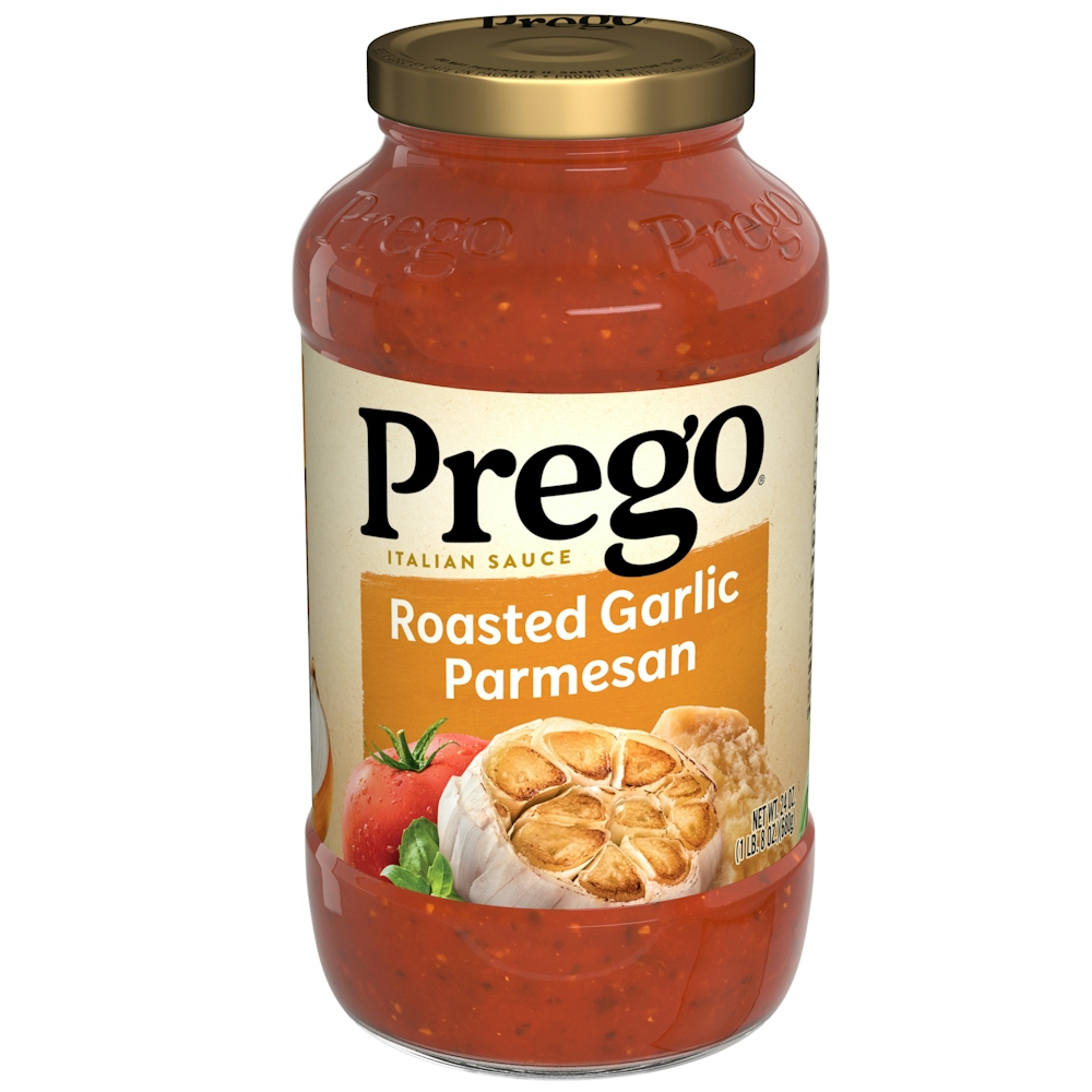 Prego Italian Pasta Sauce, Roasted Garlic Parmesan, 24 Ounce