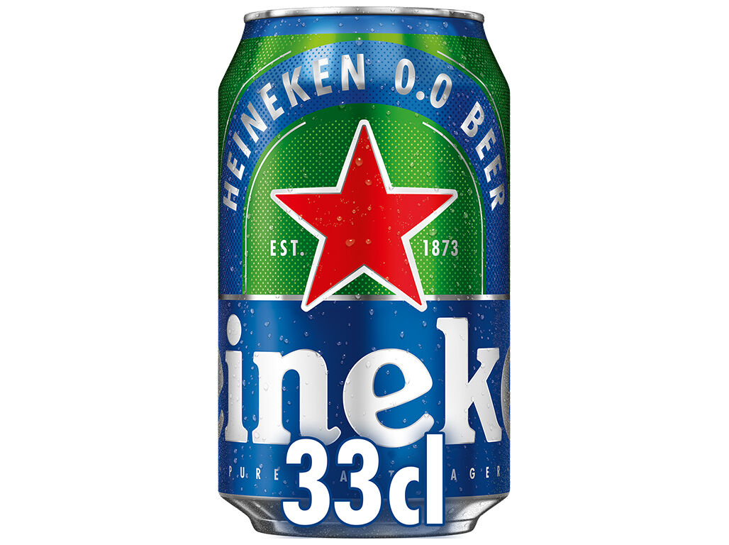 CERVEZA HEINEKEN 0,0 LATA 33 CL