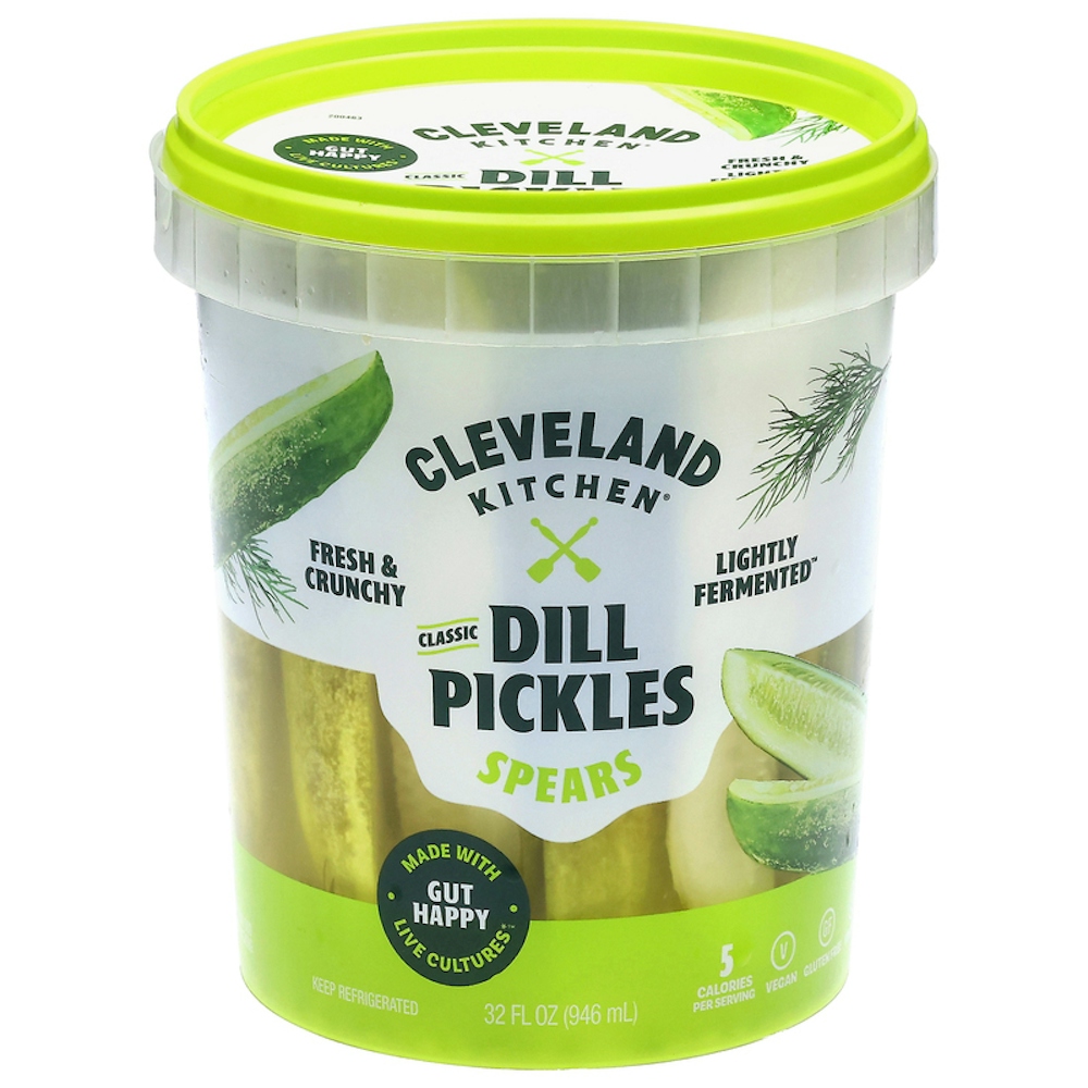 Cleveland Kitchen Pickle Spears, Classic Dill 32 Fl Oz