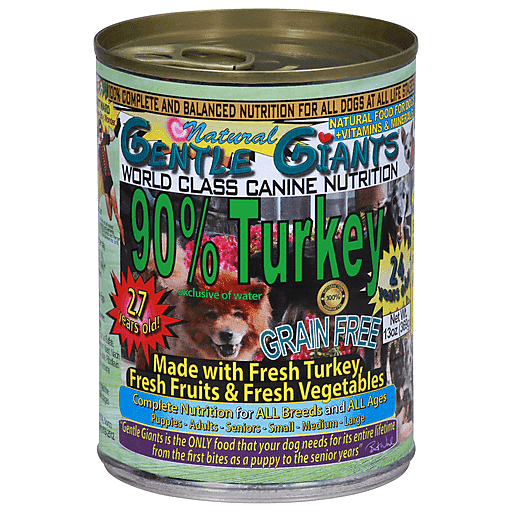 Gentle Giants Grain Free Wet Dog Food - 13oz
