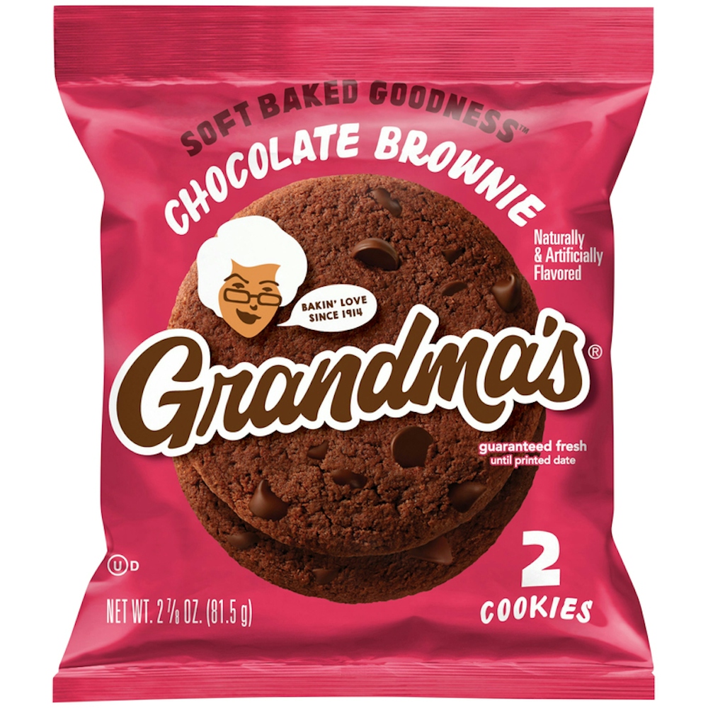 Photo of Grandma's Cookies Chocolate Brownie Naturally & Artificially Flavored 2 7/8 Oz