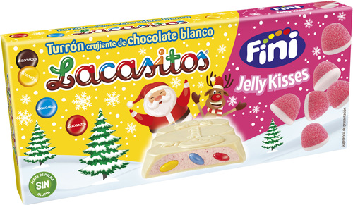 TURRON BL.CRUJ.JELLY KISS LACASITOS 215G